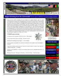The Warrior Dispatch