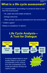 Life-Cycle Analysis of Ethanol from Corn Stover