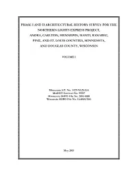 Final NLX Phase I & II Architectural History Report