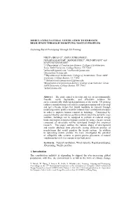 Modulating Natural Ventilation to Enhance Resilience187 Through Modifying Nozzle Profiles