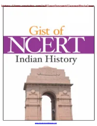 Gist of NCERT Indian History (Pdf) Download