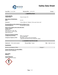 Safety Data Sheet