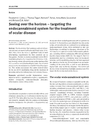 Seeing Over the Horizon – Targeting the Endocannabinoid System for the Treatment of Ocular Disease