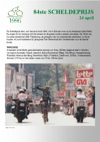 84Ste SCHELDEPRIJS 24 April
