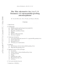 Arxiv:Math/9712217V2 [Math.GT] 1 Mar 2000 .Atatn Laminations Attracting 3