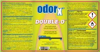 Double-O™ for Professional Use Only