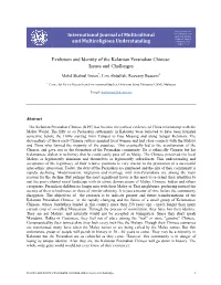 International Journal of Multicultural and Multireligious Understanding (IJMMU) Vol