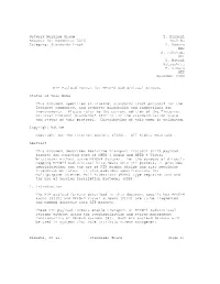 RFC 3016 RTP Payload Format for MPEG-4 Audio/Visual November 2000