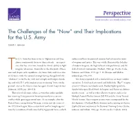 The Challenges of the "Now" and Their Implications for the U.S. Army