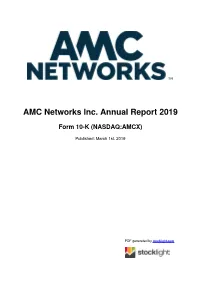 AMC Networks Inc
