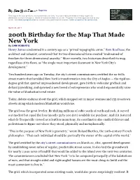Manhattan's Rectangular Street Grid Turns