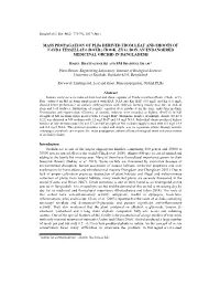 MASS PROPAGATION of Plbs DERIVED from LEAF and SHOOTS of VANDA TESSELLATA (ROXB.) HOOK