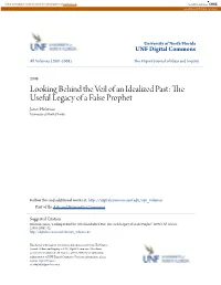 The Useful Legacy of a False Prophet James Holeman University of North Florida
