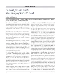 A Bank for the Buck: the Story of HDFC Bank