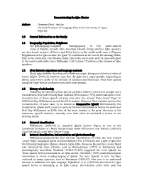 Chinyere Ohiri-Aniche. Reconstructing the Igbo Cluster