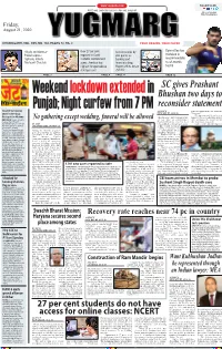 SC Gives Prashant Bhushan Two Days to Reconsider Statement