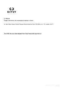 The Secessionist Impulse in Nevis In