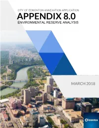 Appendix 8.0 Environmental Reserve Analysis
