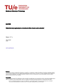 Ciphertext-Only Cryptanalysis on Hardened Mifare Classic Cards Extended