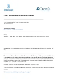 Downloading Material Is Agreeing to Abide by the Terms of the Repository Licence