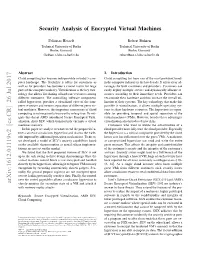 Security Analysis of Encrypted Virtual Machines