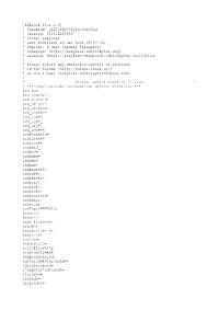 [Adblock Plus 2.0] ! Checksum: Qzztyfny9ciqtc3uuznjgg ! Version: 201412230850 ! Title: Easylist ! Last Modified: 23 Dec 2014