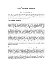 Computer Olympiad