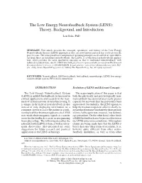 LENS): Theory, Background, and Introduction