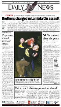 Brothers Charged in Lambda Chi Assault