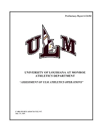 Preliminary Report 6/24/04