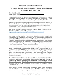 Submission to Constituency Commission on Dail Electoral