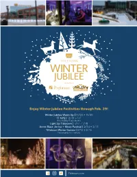 Winter Jubilee Program Guide.Indd
