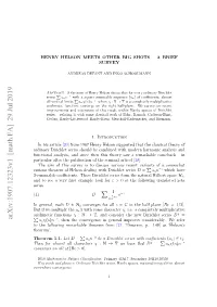 Arxiv:1907.12323V1 [Math.FA]