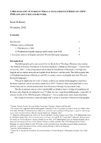 Brian Mckinlay November, 2002 Contents Introduction