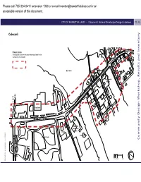 Community Design W Orkshop, R Esults and in Ven Tory