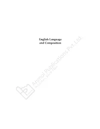 English Language and Composition