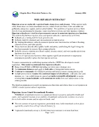 Why Riparian Setbacks?