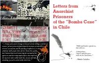 Letters from Anarchist Prisoners Of