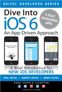 1.13 Ios Developer Documentation 31 1.14 Wrap-Up 32