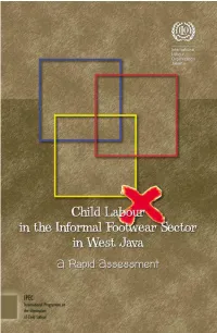 Child Labour in the Informal Footwear Sector in West Java