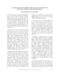 Concept of Tribal Society1 Edited by Georg Pfeffer2 and Deepak Kumar Behera3