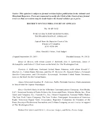 DCCA No. 10-SP-1612 in Re Access to Jury