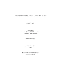 Spatial and Temporal Patterns of Erosion in Western China and Tibet