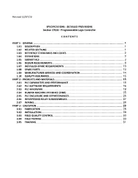 Programmable Logic Controller