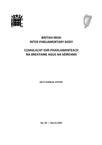 6Th Annual Report, 2001