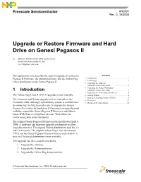 AN2801: Upgrade Or Restore Firmware and Hard Drive On