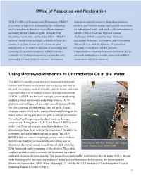 Office of Response and Restoration Using Uncrewed Platforms To