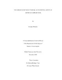 The Forest Is Not What It Seems: an Ecocritical Study Of