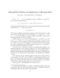Extremal Betti Numbers and Applications to Monomial Ideals