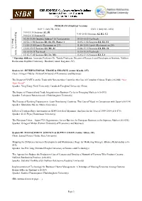 Page 1 PROGRAM (Finalized Version) DAY 1 (July 7Th, 2016